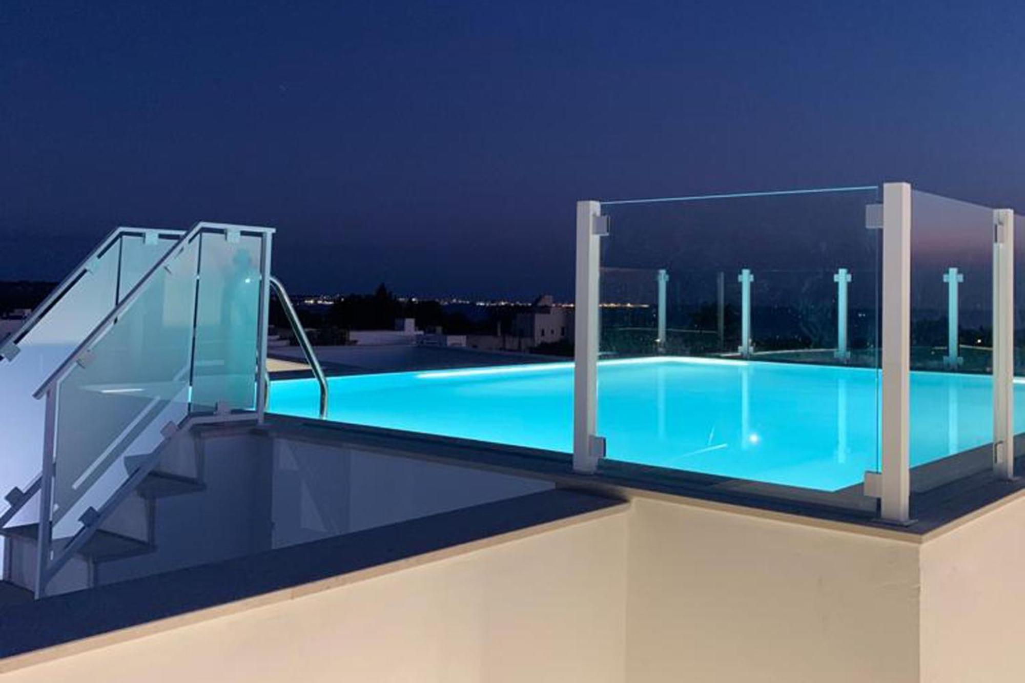 Piscina Panoramica Vista Mare - Wifi - Ac Int 9 Apartment Santa Maria al Bagno Ngoại thất bức ảnh